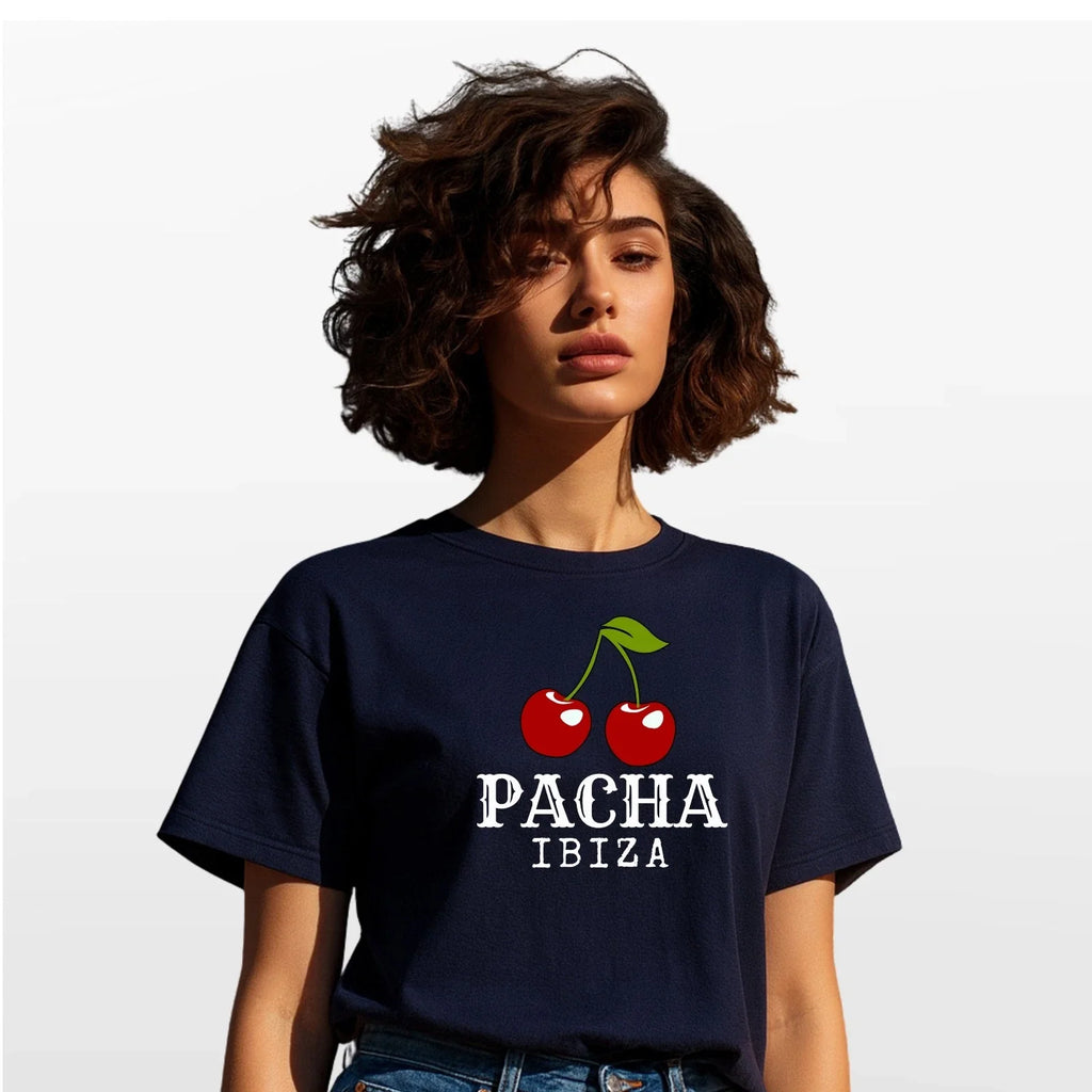 Pacha Cherry Ibiza Inspired Graphic Trendy Unisex - Adult & Kids T-Shirts, Sweatshirts & Hoodies apparel design preview 1