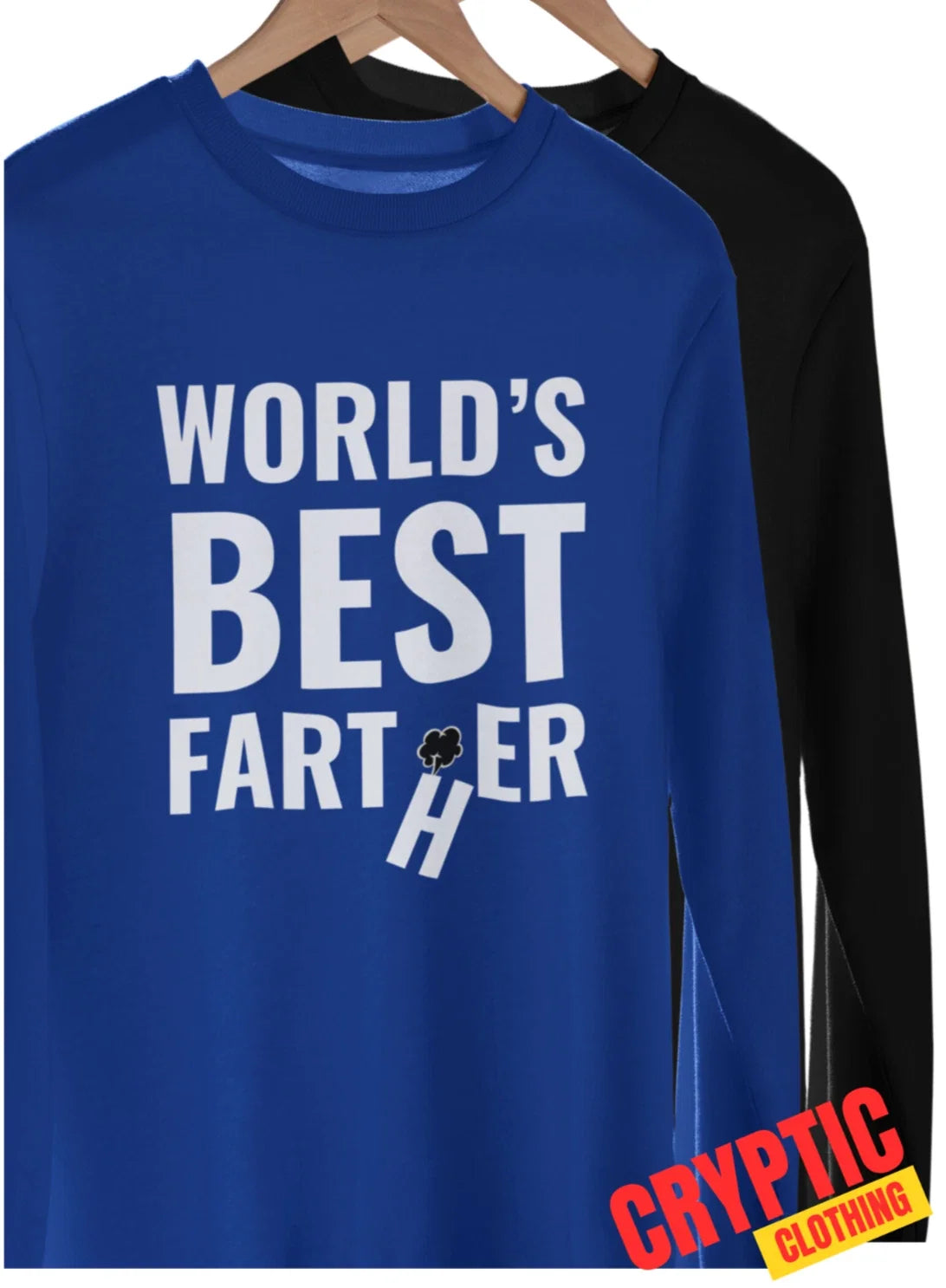 World's Best Farter I Mean Farther S-3XL Funny - Adult & Kids T-Shirts, Sweatshirts & Hoodies apparel design preview 1
