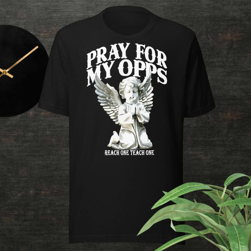 Pray for My Opps Angel Street Wear Unisex Sport Pro - Adult & Kids T-Shirts, Sweatshirts & Hoodies apparel design preview 1