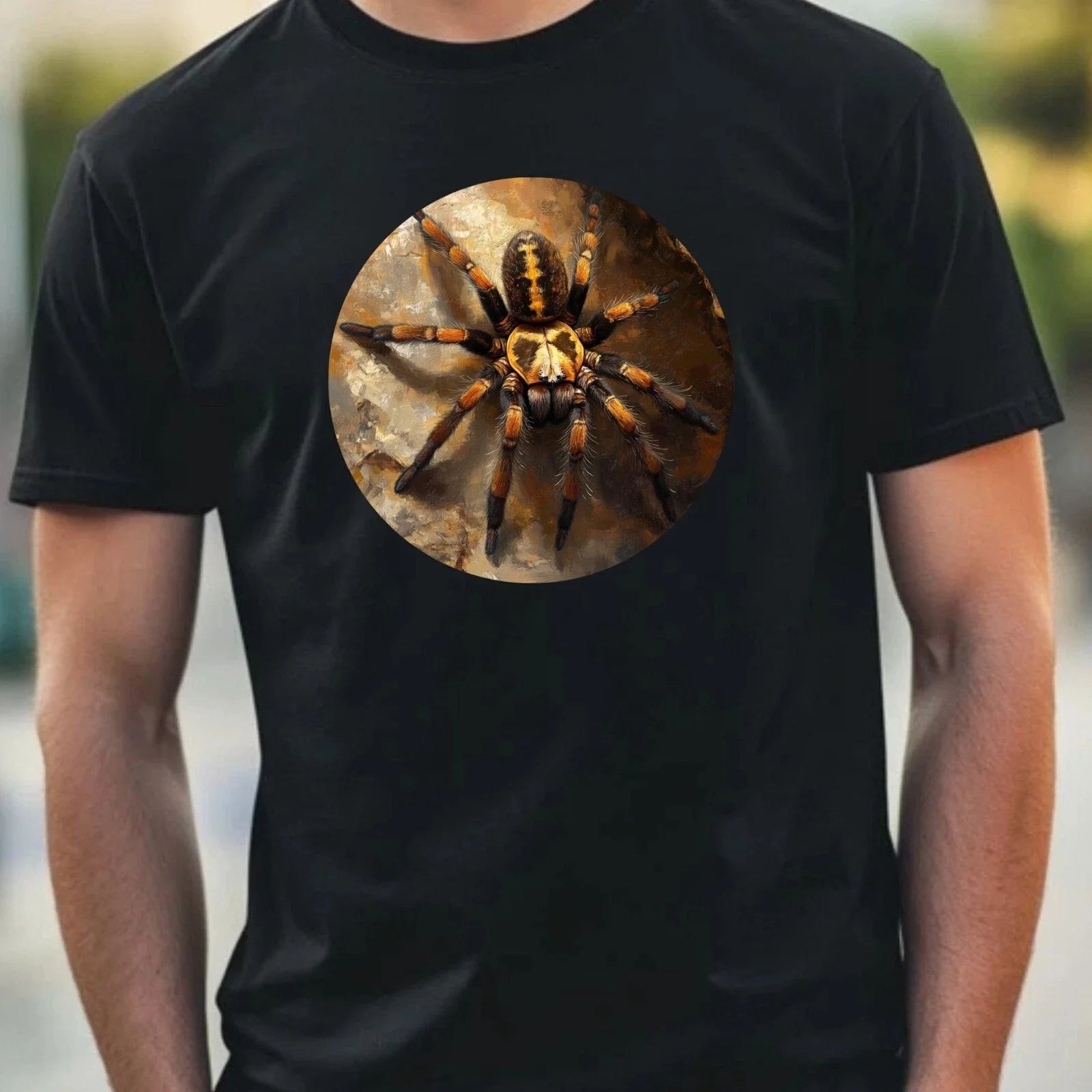 Mens Tarantula Portrait Motif Cotton Size XS to 5XL - Adult & Kids T-Shirts, Sweatshirts & Hoodies apparel design preview 1
