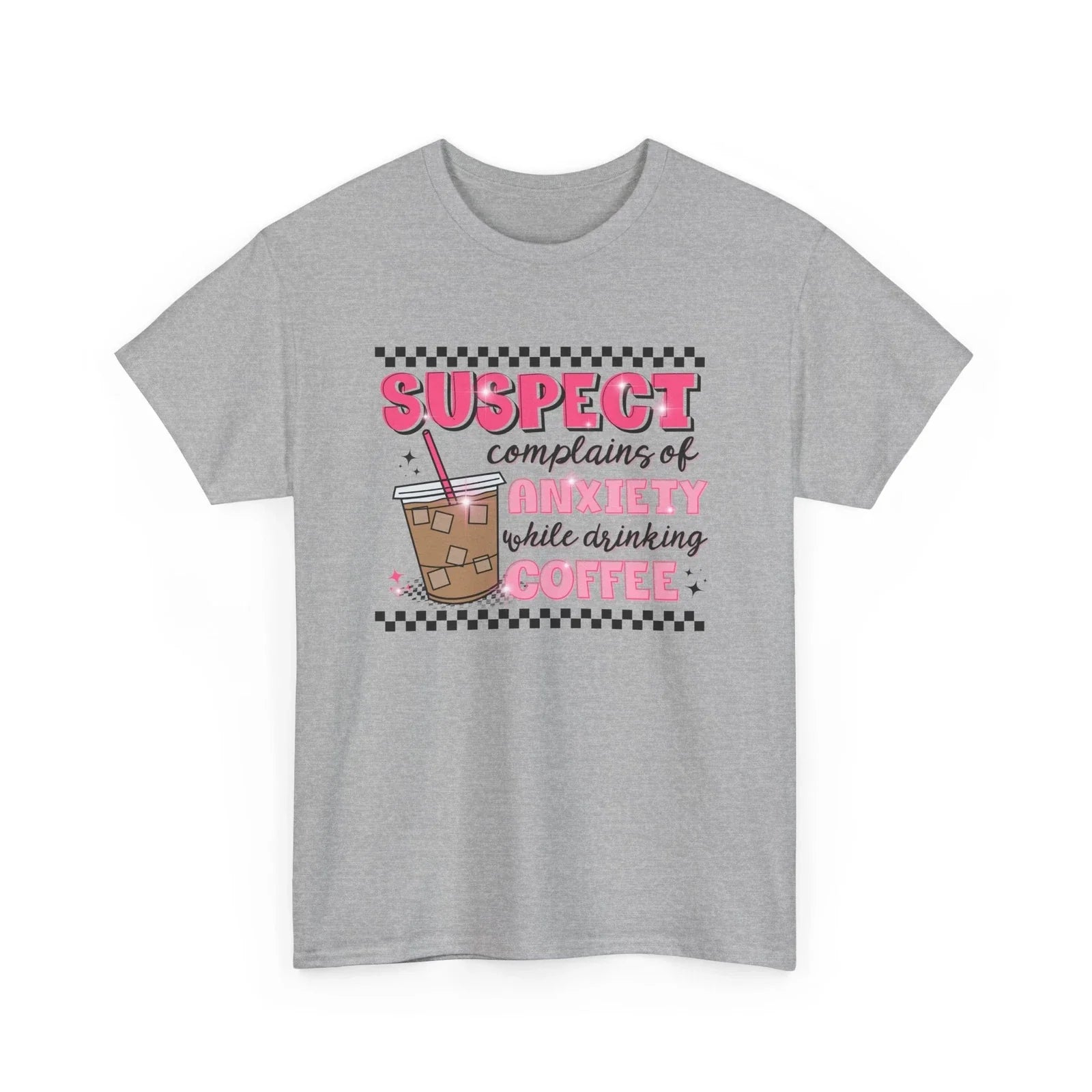 Funny Anxiety Suspect complains of while drinking - Adult & Kids T-Shirts, Sweatshirts & Hoodies apparel design preview 1