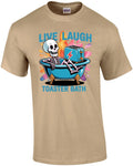 Live Laugh Toaster Bath - Adult & Kids T-Shirts, Sweatshirts & Hoodies apparel design preview 1
