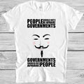 V For Vendetta Anonymous Mask Government Vintage Cool - Adult & Kids T-Shirts, Sweatshirts & Hoodies apparel design preview 1