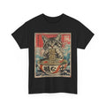 Cat Eating Ramen Noodles Kawaii Anime Manga Japanese - Adult & Kids T-Shirts, Sweatshirts & Hoodies apparel design preview 1
