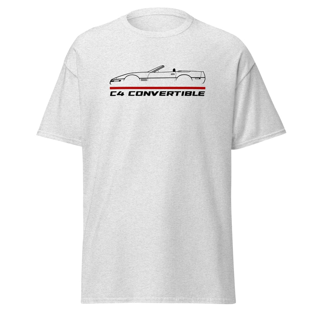 Premium For Chevrolet Corvette C4 Convertible Car - Adult & Kids T-Shirts, Sweatshirts & Hoodies apparel design preview 1