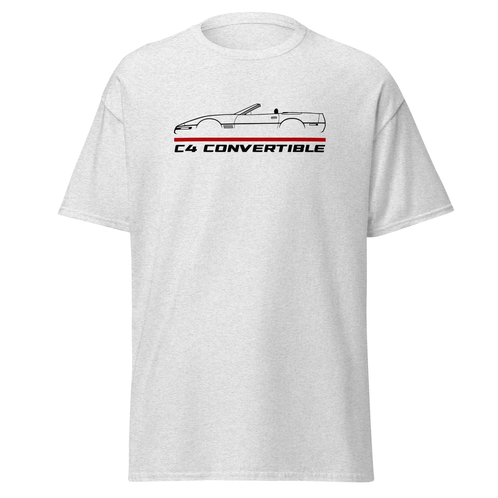 Premium For Chevrolet Corvette C4 Convertible Car - Adult & Kids T-Shirts, Sweatshirts & Hoodies apparel design preview 1