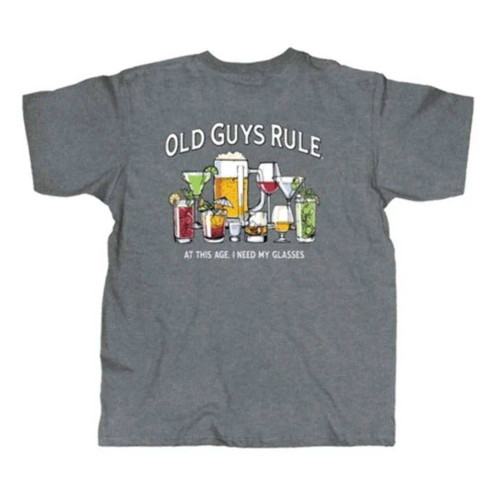Old Guys Rule OG2251 Glasses Short-Sleeve Graphite - Adult & Kids T-Shirts, Sweatshirts & Hoodies apparel design preview 1