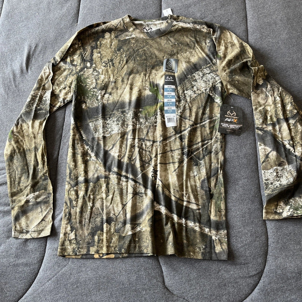 REALTREE APX SCENT CONTROL HUNTING CAMO MEN'S (SIZE - Adult & Kids T-Shirts, Sweatshirts & Hoodies apparel design preview 1
