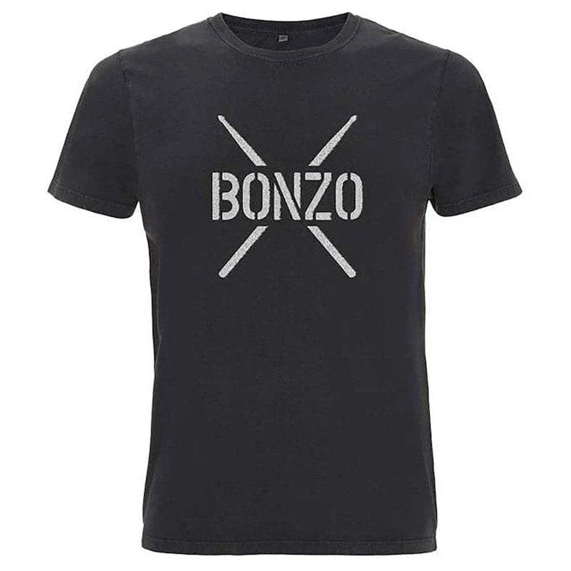 John Bonham Bonzo Stencil Large - Adult & Kids T-Shirts, Sweatshirts & Hoodies apparel design preview 1