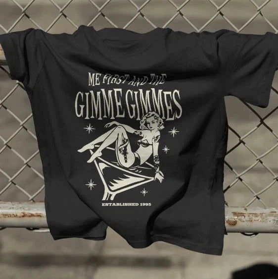 ME FIRST AND GIMME GIMMES MARTINI GIRL - Adult & Kids T-Shirts, Sweatshirts & Hoodies apparel design preview 1