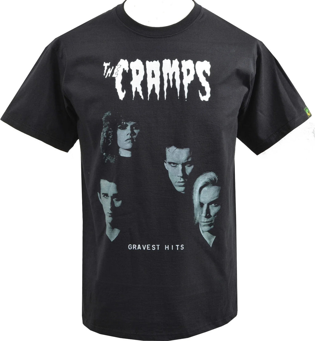 The Cramps Mens Psychobilly Gravest Hits Album Garage - Adult & Kids T-Shirts, Sweatshirts & Hoodies apparel design preview 1