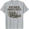 Father Mows Best Funny Fathers Day Dad Jokes - Adult & Kids T-Shirts, Sweatshirts & Hoodies apparel design preview 1