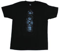 PlayStation Mens Shadowy Button Symbols Image - Adult & Kids T-Shirts, Sweatshirts & Hoodies apparel design preview 1