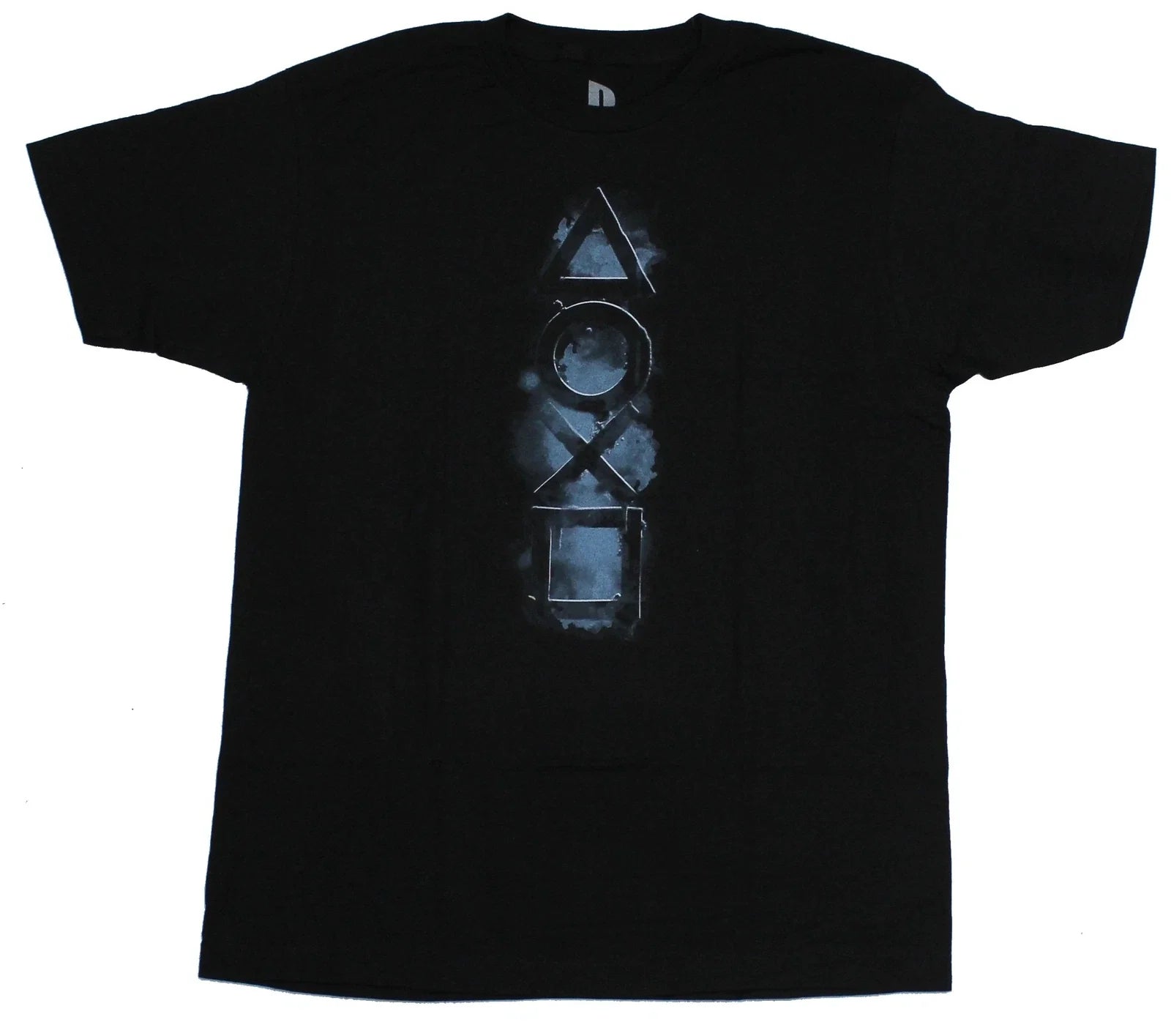 PlayStation Mens Shadowy Button Symbols Image - Adult & Kids T-Shirts, Sweatshirts & Hoodies apparel design preview 1