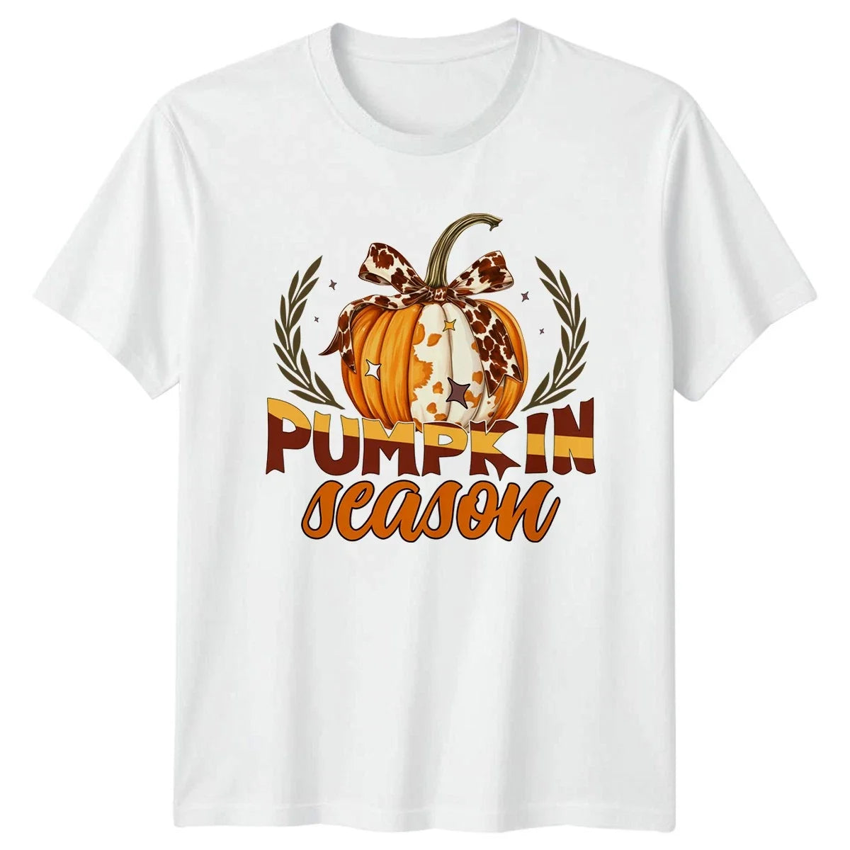 Pumpkin Season Womens Western Boho Fall Thanksgiving - Adult & Kids T-Shirts, Sweatshirts & Hoodies apparel design preview 1
