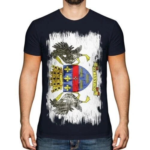 Saint Barthelemy Grunge Flag Men Gift - Adult & Kids T-Shirts, Sweatshirts & Hoodies apparel design preview 1