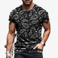 Men's Paisley Fashion Short Sleeve Black Casual Soft - Adult & Kids T-Shirts, Sweatshirts & Hoodies apparel design preview 1