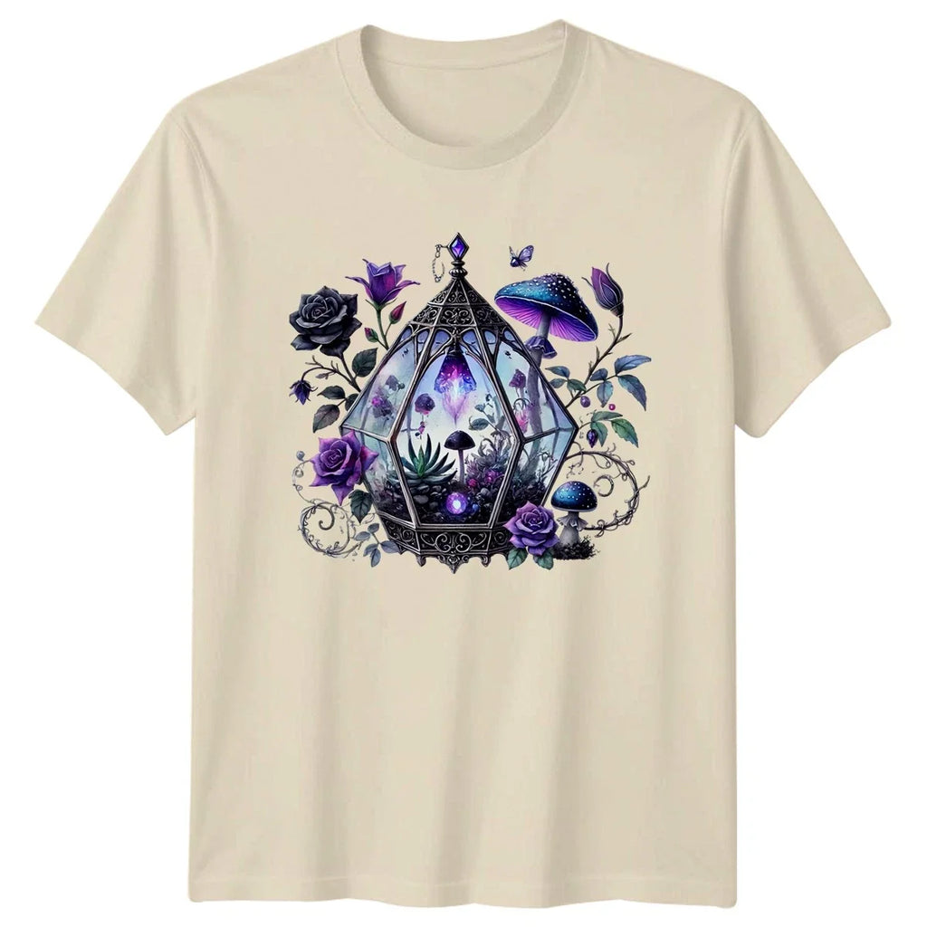 Enchanted Gothic Terrarium Magic Garden Fantasy - Adult & Kids T-Shirts, Sweatshirts & Hoodies apparel design preview 1