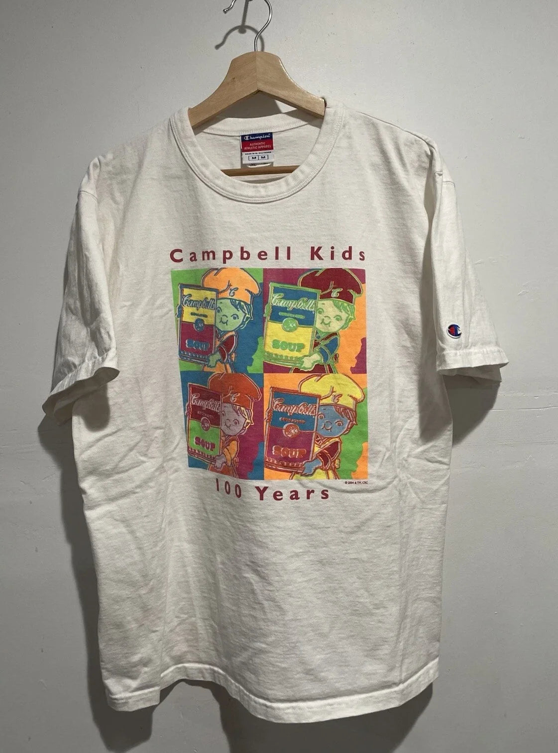 VINTAGE ANDY WARHOL CAMPBELL'S POP ART M ROY - Adult & Kids T-Shirts, Sweatshirts & Hoodies apparel design preview 1