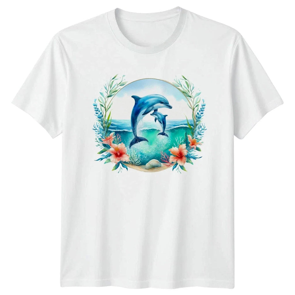 Dolphin Ocean Wildlife Marine Life Gift For Him And - Adult & Kids T-Shirts, Sweatshirts & Hoodies apparel design preview 1