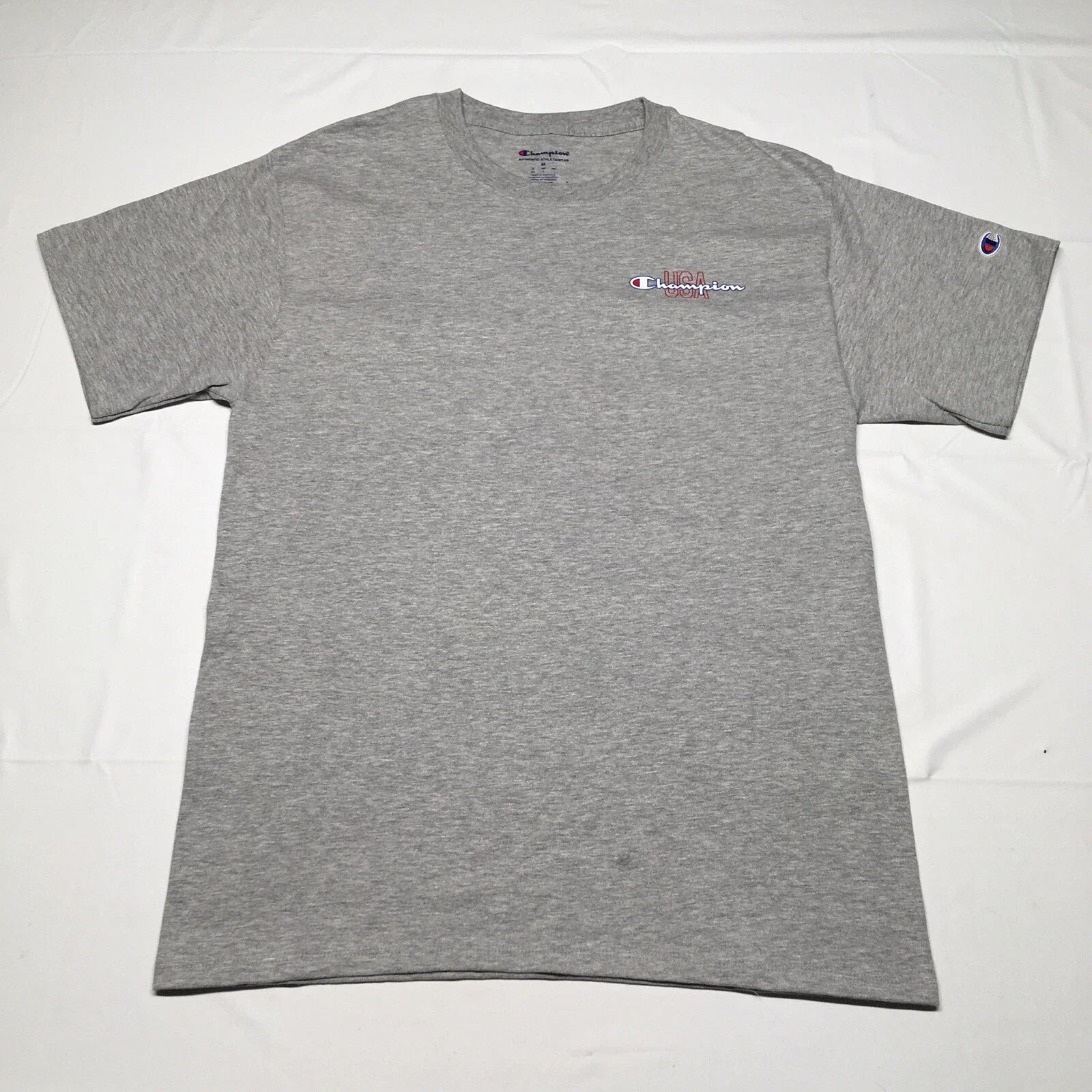Champion Script Logo Men's Medium Gray Hip Hop - Adult & Kids T-Shirts, Sweatshirts & Hoodies apparel design preview 1