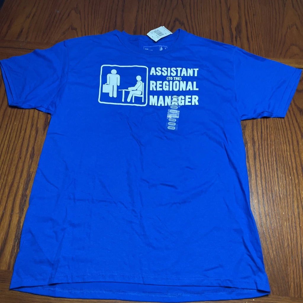 NWT The Office Assistant to Regional Manager Royal - Adult & Kids T-Shirts, Sweatshirts & Hoodies apparel design preview 1