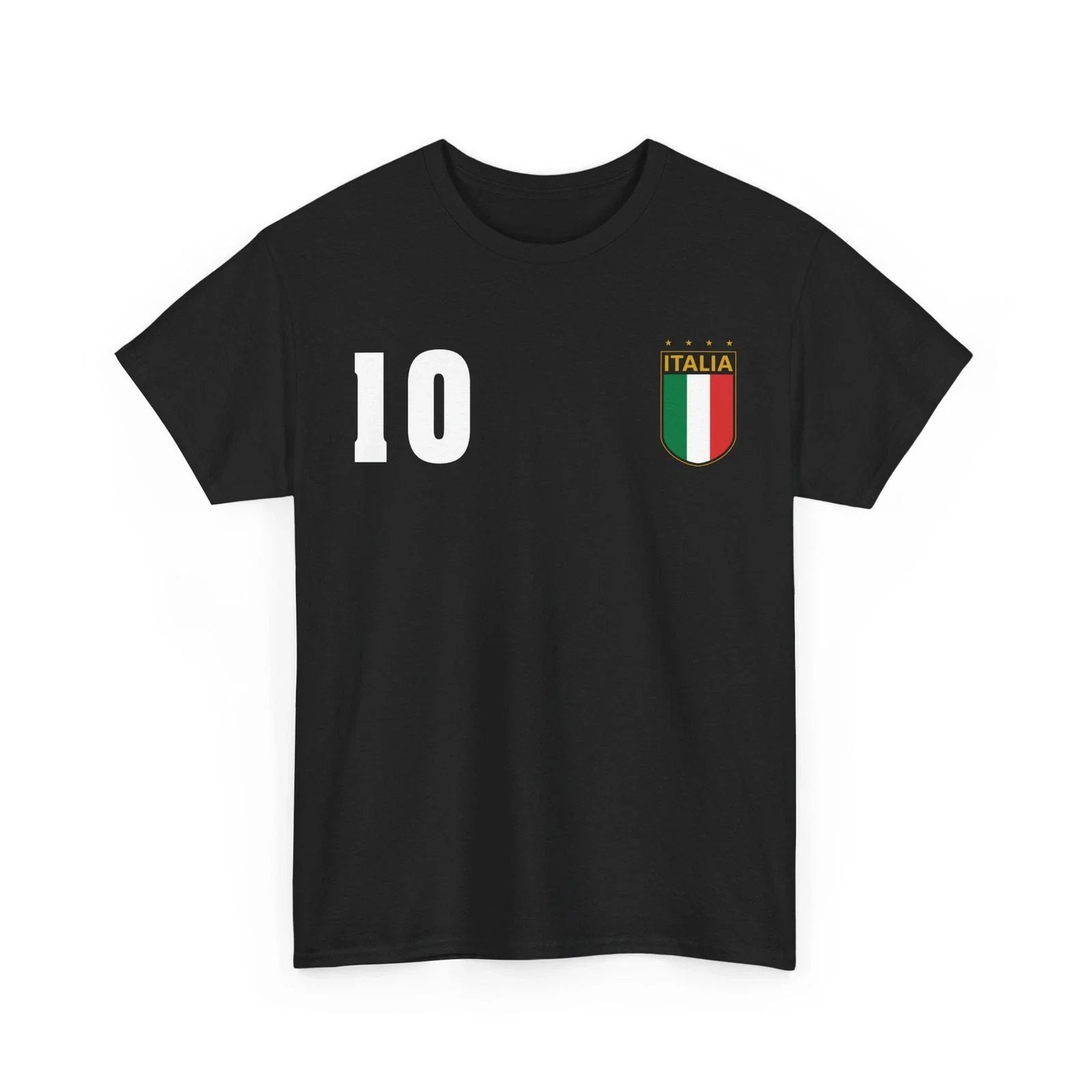 Italia Soccer Italian Number 10 Jersey Fans - Adult & Kids T-Shirts, Sweatshirts & Hoodies apparel design preview 1