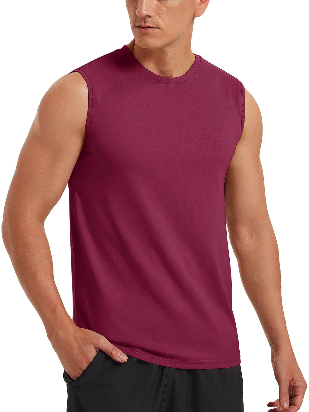 Men's Sleeveless Muscle Cotton Tank Tops Gym Fitness - Adult & Kids T-Shirts, Sweatshirts & Hoodies apparel design preview 1