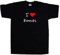 I Love Heart Bunnies - Adult & Kids T-Shirts, Sweatshirts & Hoodies apparel design preview 1