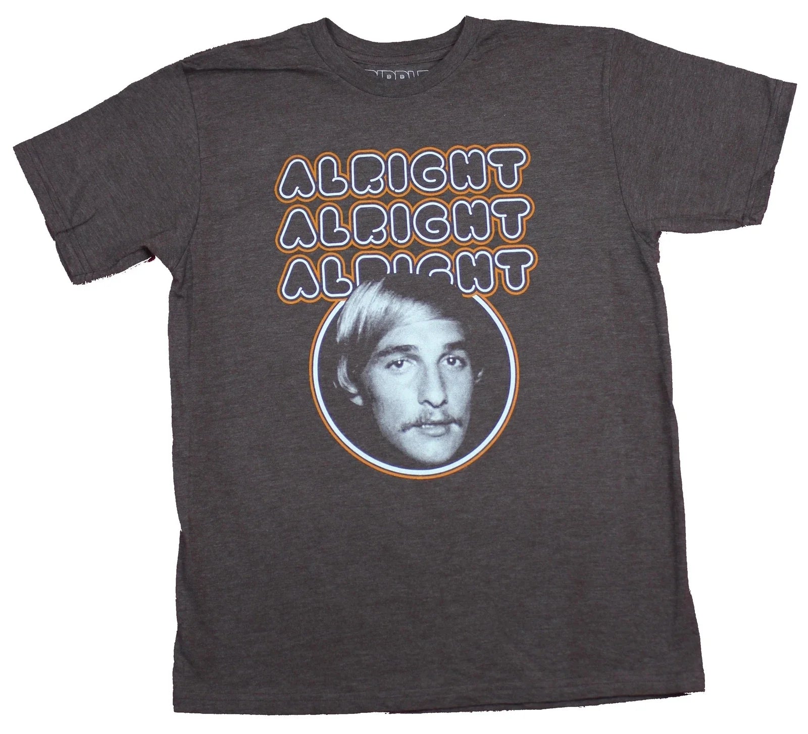 Dazed and Confused Mens Alright Photo Circle - Adult & Kids T-Shirts, Sweatshirts & Hoodies apparel design preview 1