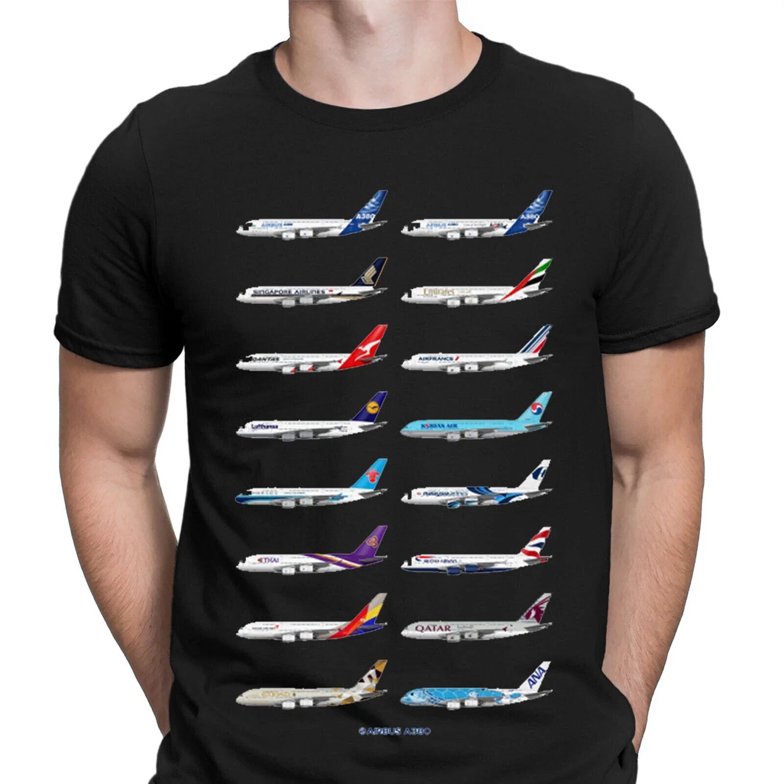Aeroplane Operators Classic Retro Vintage Mens Top - Adult & Kids T-Shirts, Sweatshirts & Hoodies apparel design preview 1