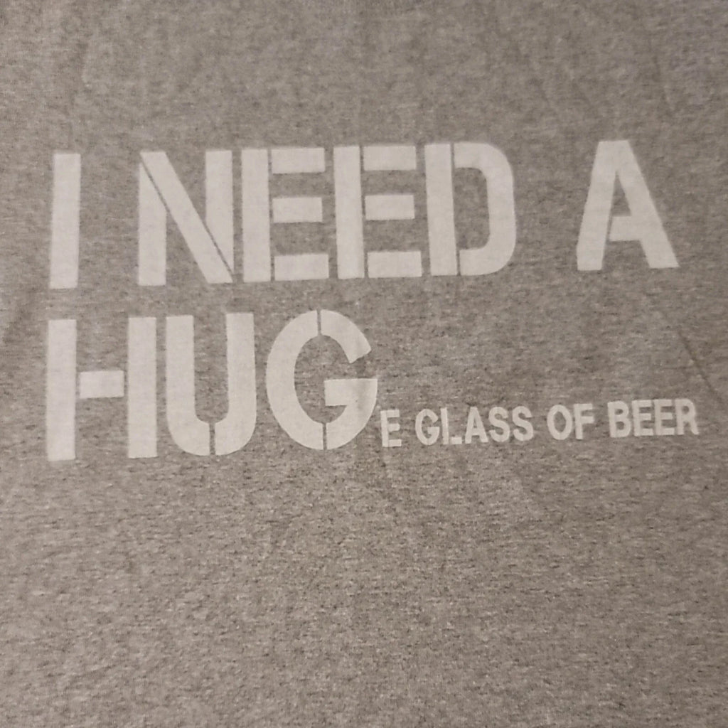I Need A Huge Glass Of Beer - Adult & Kids T-Shirts, Sweatshirts & Hoodies apparel design preview 1