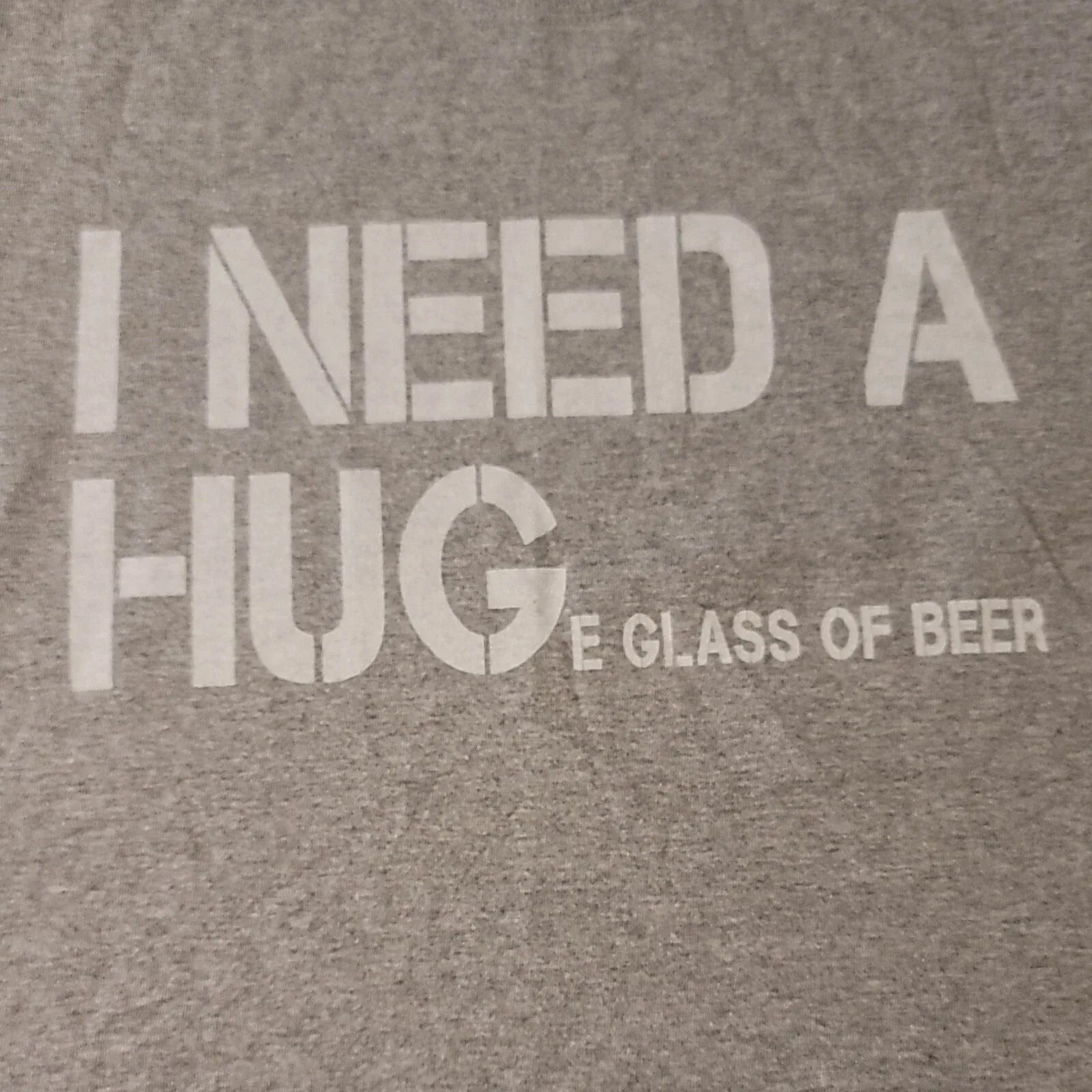I Need A Huge Glass Of Beer - Adult & Kids T-Shirts, Sweatshirts & Hoodies apparel design preview 1