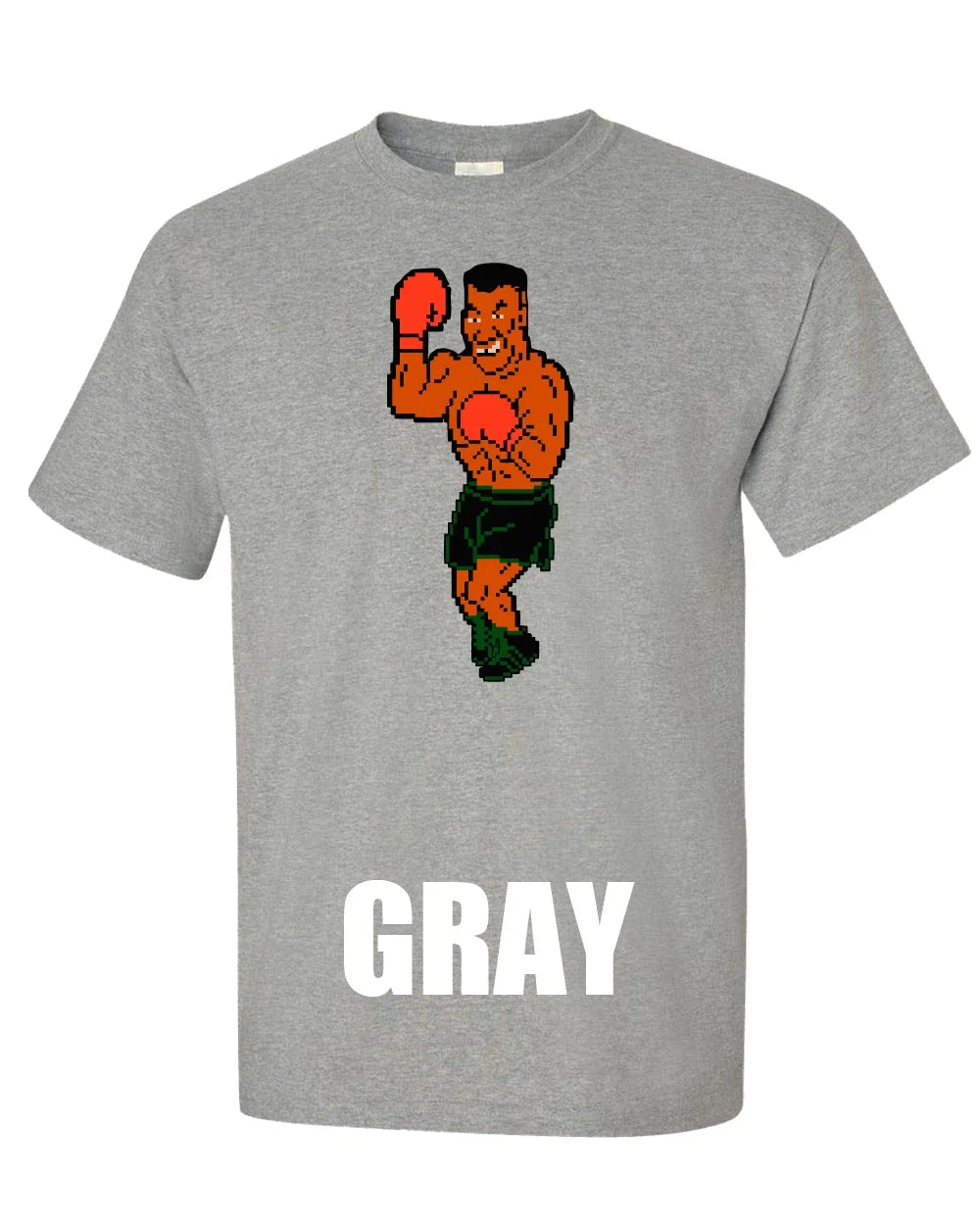 Mike Tyson's Punchout "Tyson Flex" Classic NES - Adult & Kids T-Shirts, Sweatshirts & Hoodies apparel design preview 1