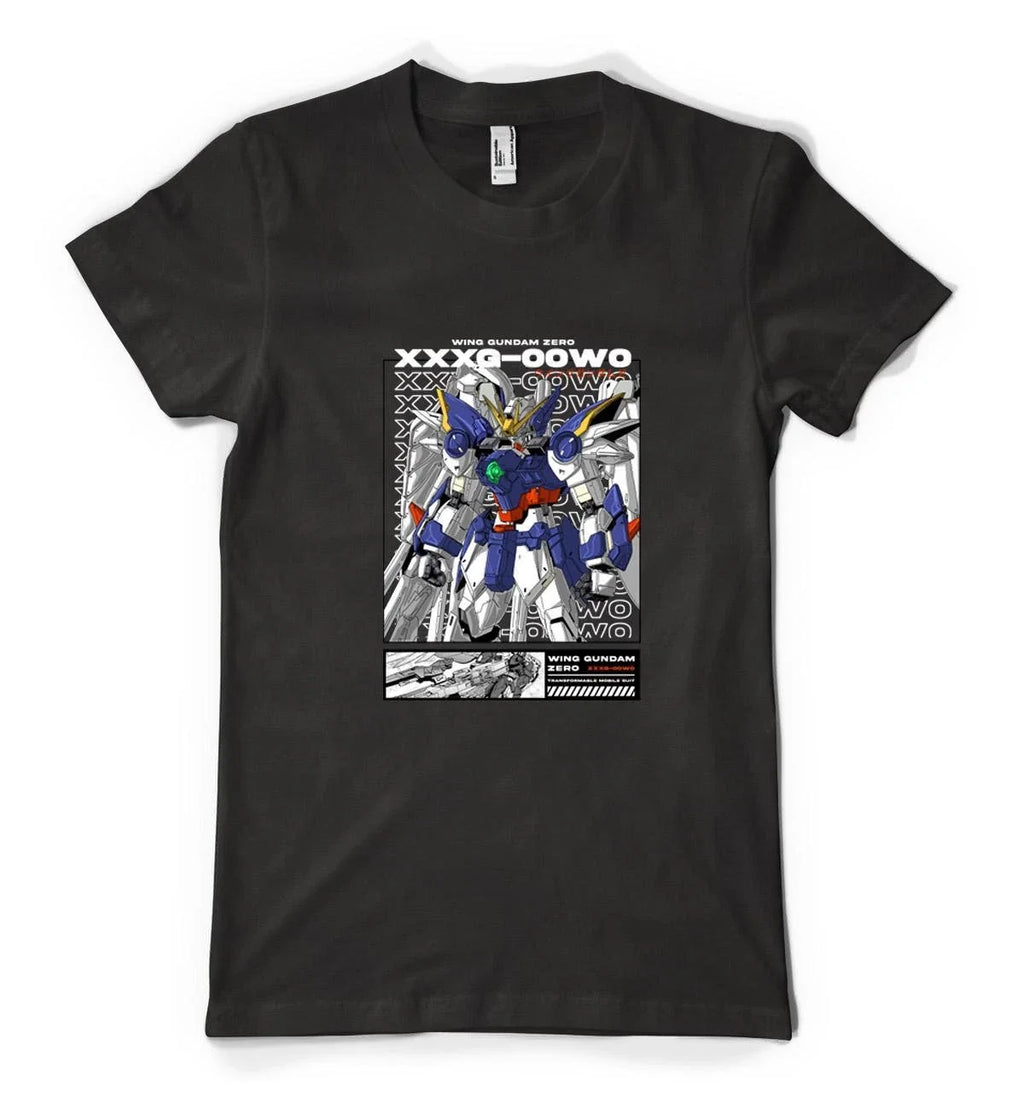 BNWT Japanese Wing Manga Robot Anime Gundam - Adult & Kids T-Shirts, Sweatshirts & Hoodies apparel design preview 1