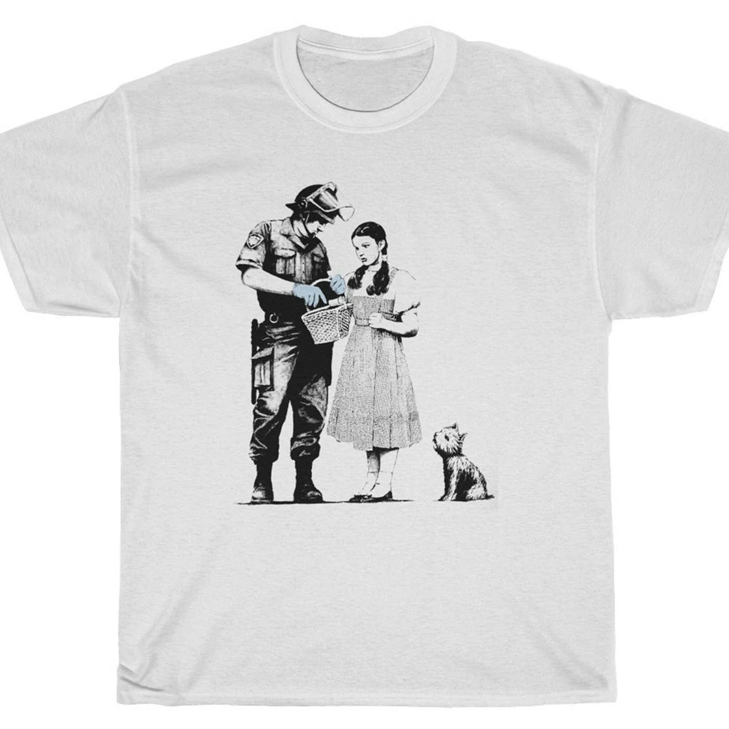 DORTHEY Banksy Street Art - Adult & Kids T-Shirts, Sweatshirts & Hoodies apparel design preview 1