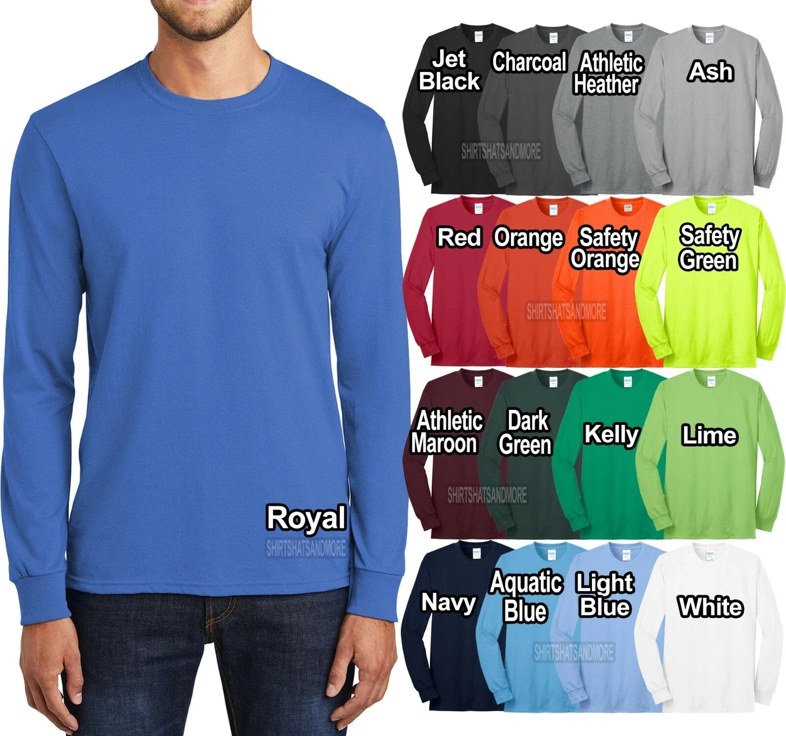 Mens Tall Cotton Poly Blend LT, XLT, 2XLT, 3XLT, 4XLT - Adult & Kids T-Shirts, Sweatshirts & Hoodies apparel design preview 1