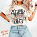 Christian Be Strong Courageous Tiger Womens Religious - Adult & Kids T-Shirts, Sweatshirts & Hoodies apparel design preview 1