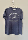 The Office Schrute Farms Unisex Medium Navy Heather - Adult & Kids T-Shirts, Sweatshirts & Hoodies apparel design preview 1