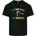 Irish You Were Beer St Patricks Day Mens Cotton Top - Adult & Kids T-Shirts, Sweatshirts & Hoodies apparel design preview 1