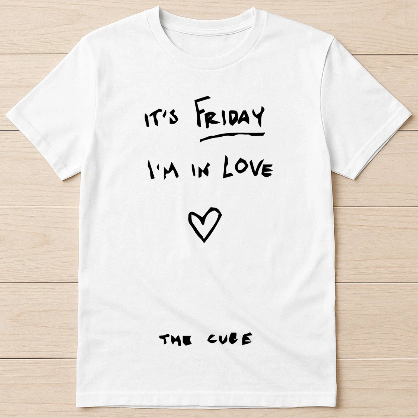 It's Friday i'm in Love The Cure Music Funny Gift - Adult & Kids T-Shirts, Sweatshirts & Hoodies apparel design preview 1