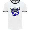 Scotland Flag Skull Scottish Biker Gothic Mens Ringer - Adult & Kids T-Shirts, Sweatshirts & Hoodies apparel design preview 1