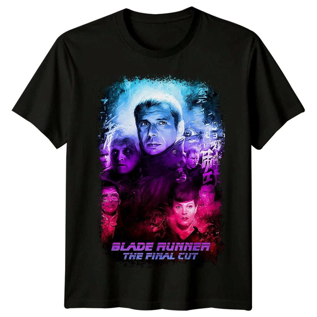 Blade Runner (1982) Movie Poster Inspired Retro 80s - Adult & Kids T-Shirts, Sweatshirts & Hoodies apparel design preview 1