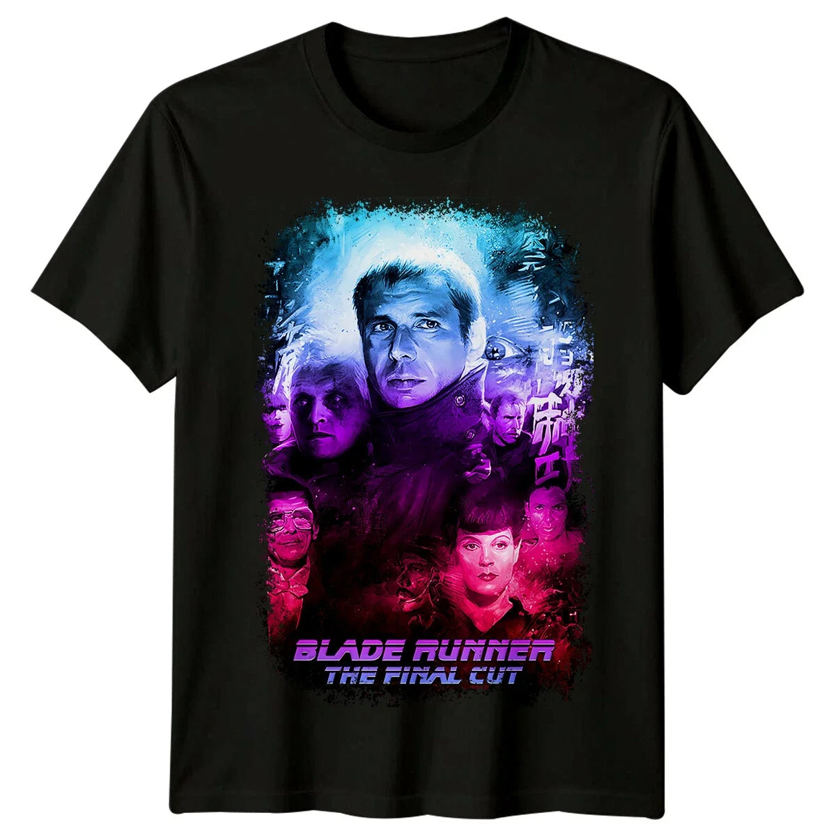 Blade Runner (1982) Movie Poster Inspired Retro 80s - Adult & Kids T-Shirts, Sweatshirts & Hoodies apparel design preview 1