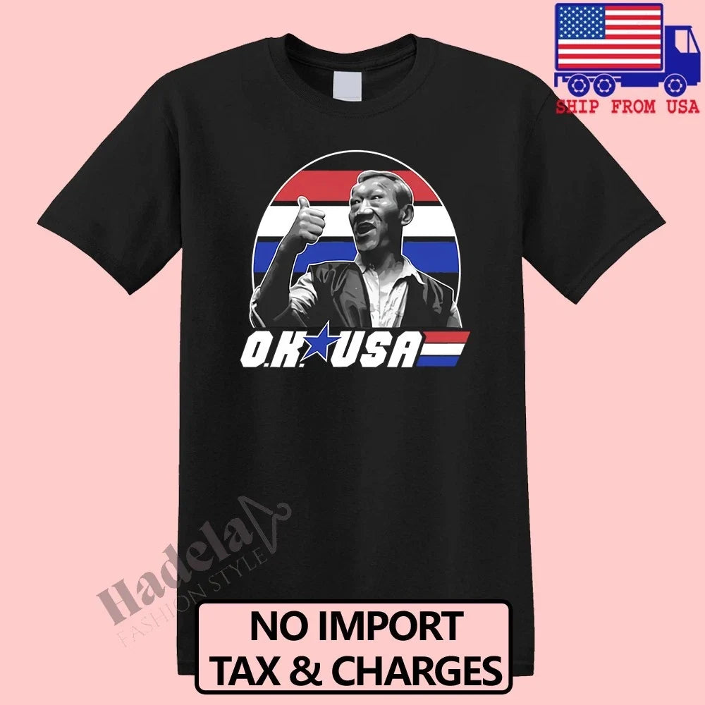 Bloodsport Movie OK USA Men's Black Size S-5XL - Adult & Kids T-Shirts, Sweatshirts & Hoodies apparel design preview 1