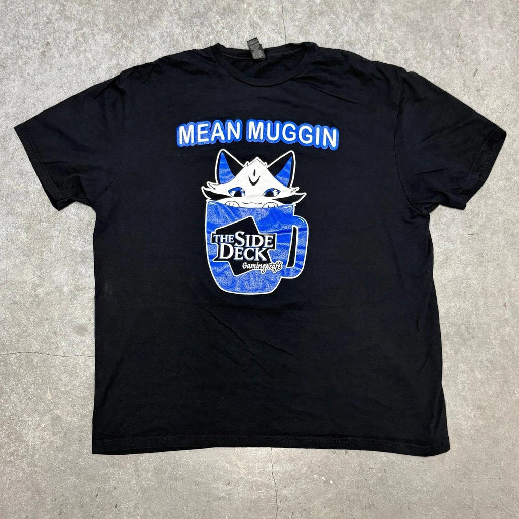 Gildan The Side Deck Gaming Cafe Mean Muggin - Adult & Kids T-Shirts, Sweatshirts & Hoodies apparel design preview 1