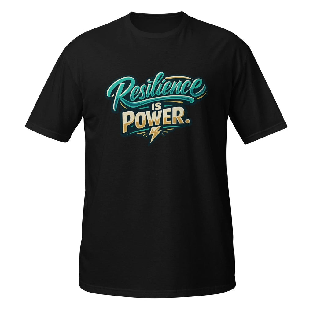 Resilience Is Power Viral Motivational Quote Modern - Adult & Kids T-Shirts, Sweatshirts & Hoodies apparel design preview 1