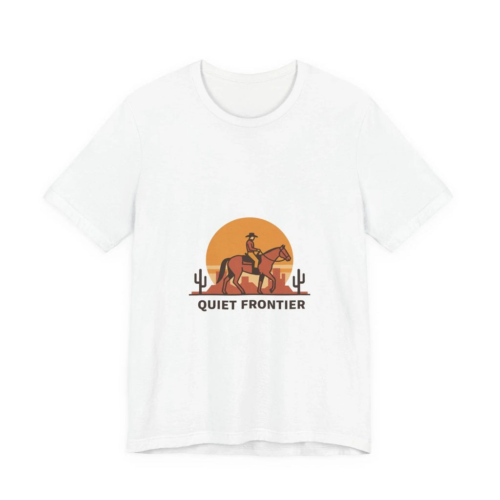 Quiet Frontier Cowboy Chic western minimalist, desert - Adult & Kids T-Shirts, Sweatshirts & Hoodies apparel design preview 1