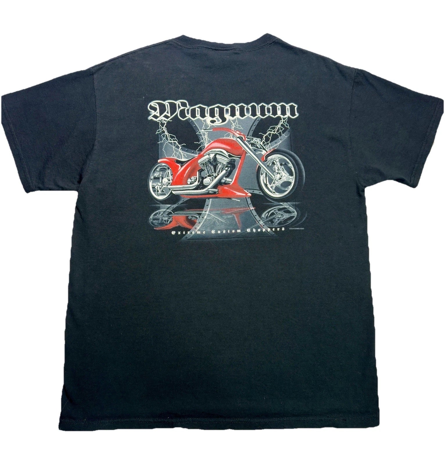 Exit Magnum Choppers Extreme Custom Motorcycle Y2K - Adult & Kids T-Shirts, Sweatshirts & Hoodies apparel design preview 1