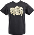 Mens Skull Hear no Evil, See Speak Skeleton S-5XL - Adult & Kids T-Shirts, Sweatshirts & Hoodies apparel design preview 1